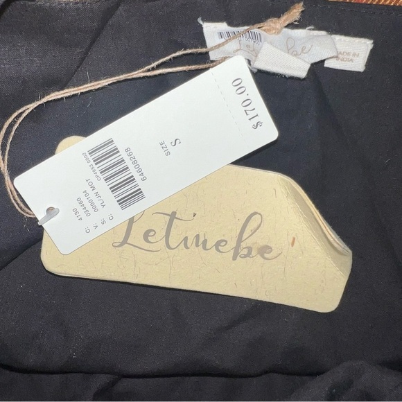 Anthropologie Let me be Forever That Girl Plaid Mini Dress yellow Size SM NWT - Picture 6 of 6